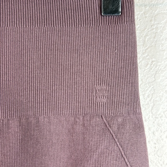 Nwt Everlane The Seamless Bike Shorts Ribbed Purple, Size XS/S - Picture 4 of 10